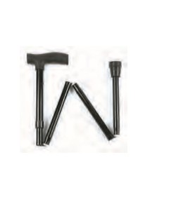 Adjustable Folding Cane -  33"- 36" Black