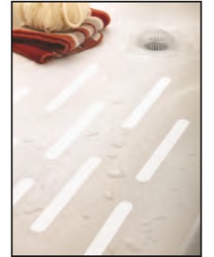 Bathtub Safety Strips - (12 Strips @ 7.5")