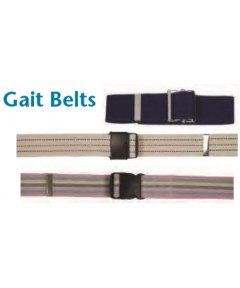 Gait Belt - 60" navy belt, metal buckle