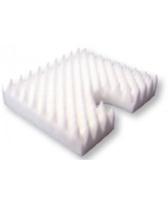 Fleece Convoluted Coccyx Cushion with Gel