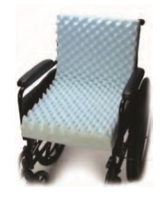 Fleece Convoluted W/C Top Bottom Cushion