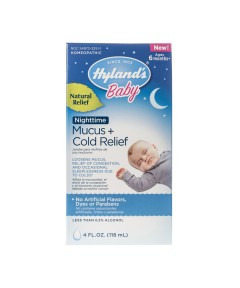 Hyland's&nbsp;Baby&nbsp;Nighttime&nbsp;Mucus&nbsp;+Cold&nbsp;Relief