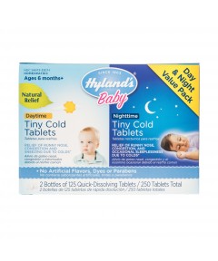 Hyland's&nbsp;Baby&nbsp;Tiny&nbsp;Cold&nbsp;Tablets&nbsp;Day&nbsp;&&nbsp;Nighttime&nbsp;VP