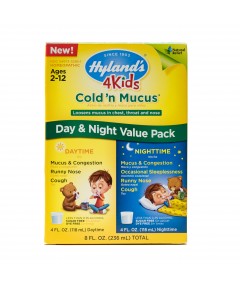 Hyland's&nbsp;4&nbsp;Kids&nbsp;Cold&nbsp;'n&nbsp;Mucus&nbsp;Day&nbsp;&&nbsp;Night&nbsp;VP